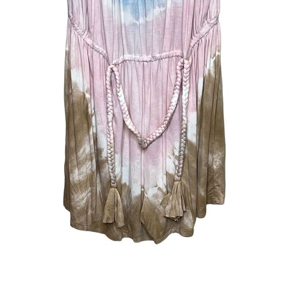 Venus NWT tie dyed tassle tie romper size 2X - Picture 3 of 11